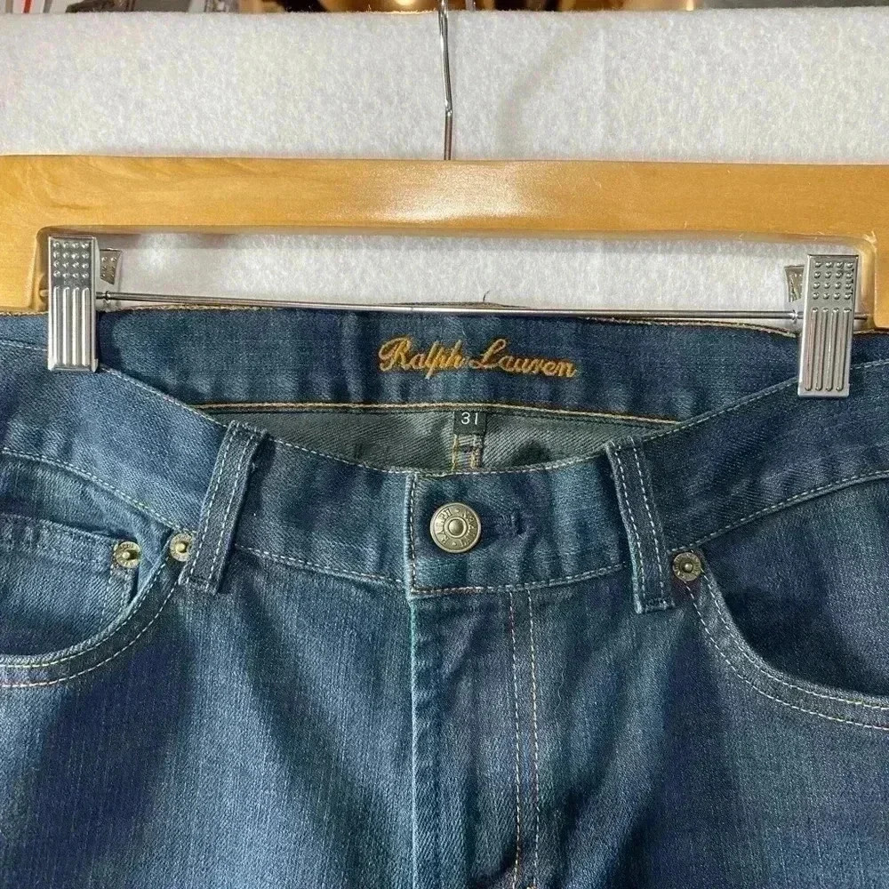 Ralph Lauren Blue Jeans Size 31 - Picture 3 of 4
